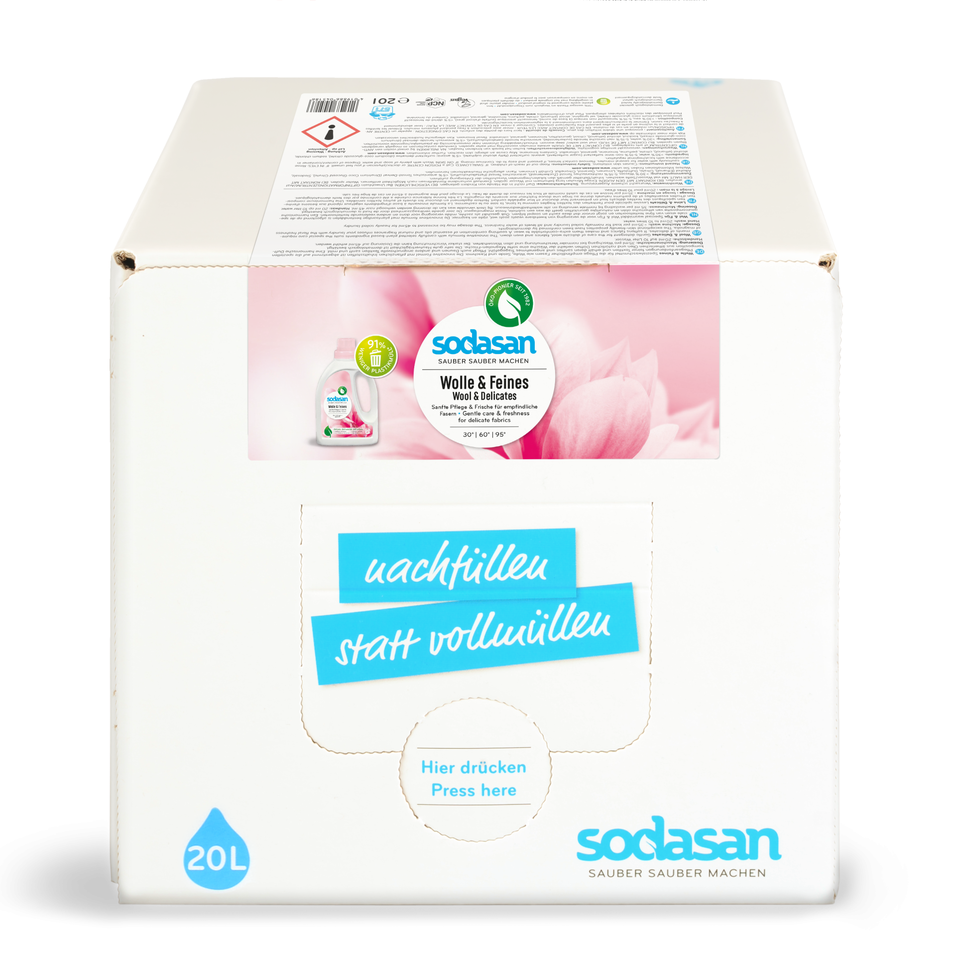Wolle & Feines Waschmittel 20 L